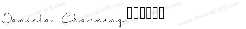 Daniela Charming字体转换